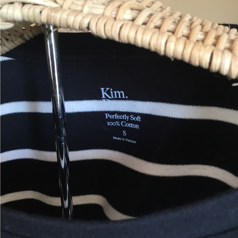 3/4 length sleeve cotton t-shirt